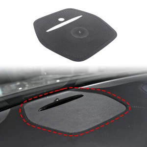 Black Steel Car Instrument Speaker Cover Mesh Trim For Mercedes-Benz GLE GLS ML - Picture 1 of 7