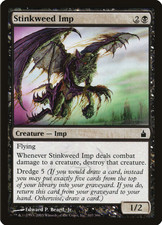 @MagictheGathering (MTG) Black - Stinkweed Imp - Ravnica City of Guilds