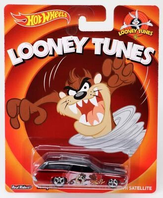 Hot Wheels 1971 Plymouth Satellite Taz Looney Tunes - BDR83 NRFP 2013 черный/красный - Изображение 1 из 4