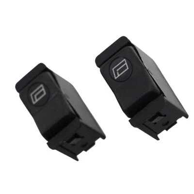 Piezas de interruptor de ventana eléctrica trasera aptas para Mercedes Benz 1982-85 380SL 1986-89 560SL Foto 1 de 4