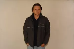 Champion Vintage Jacke Trackjacket S Grau Sportjacke Streetwear - Bild 1 von 5