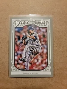 2013 Topps Gypsy Queen Yovani Gallardo #174 Milwaukee Brewers - Picture 1 of 2