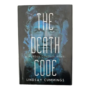 The Death Code A Murden Complex Novel Signed Lindsay Cummings Dystopian HCDJ - Picture 1 of 5