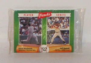 MLB French's Players Series 1992 en una serie de 18 cartas nuevo conjunto sellado de fábrica - Imagen 1 de 2