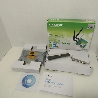 TP-Link 300Mbps Wireless N PCI Express Adapter, High Speed,  Model: TL-WN881ND - Image 1 of 4