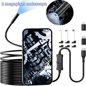 5M USB Endoskop Kamera 7.9mm LED-HD Inspektion Wasserdicht für ios Android Handy - Bild 1 von 10