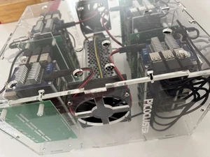 Massive Raspberry 4 Cluster. Includes everything. - Picture 1 of 4