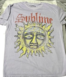 SUBLIME STARBURST Rock Band Konzert T-Shirt grau Größe Medium - Bild 1 von 4