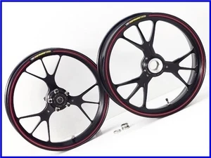 DUCATI 2015 Hypermotard SP 821 Genuine Marchesini Aluminum Forged Wheels Set  - Picture 1 of 10