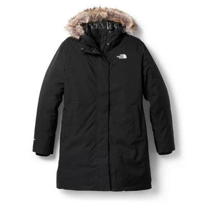 Jaqueta impermeável The North Face Arctic Insulated Parka feminina TNF preta - Imagem 1 de 4