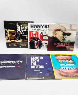 6 x Instrumental CDs - Summercem Capital Bra Hanybal Sun Diego UFO Usehr guter Z - Bild 1 von 2