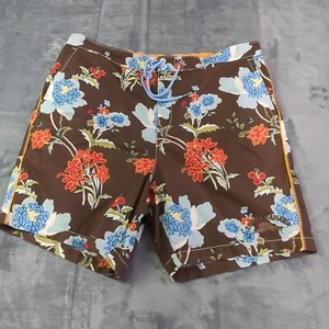 Tommy Bahama Swim Shorts Trunks Mesh Brief Sz XL Drawstring Floral Hawaiian - Picture 1 of 11