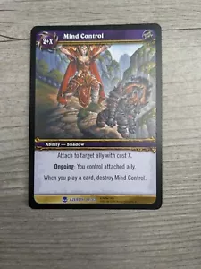Mind Control 81/361 World of Warcraft TCG Karte 2006 Heroes Of Azeroth - Bild 1 von 2