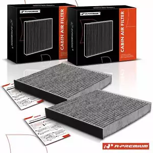 2x Activated Carbon Cabin Air Filter for Lexus GS300 GS430 LS430 SC430 2002-2010 - Picture 1 of 9