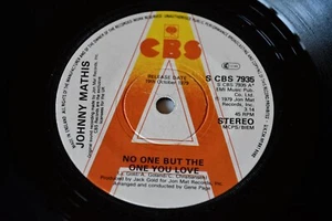 Johnny Mathis - No One but the One You Love 7 Inch Vinyl Record - Picture 1 of 3