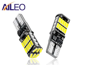 AILEO 2Pcs T10 W5W Led Canbus T10194 Car Lamps No Error 26SMD Car Reverse Light - Imagen 1 de 3