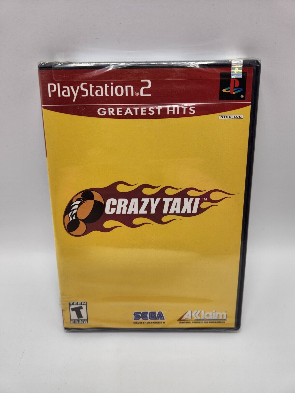 CRAZY TAXI Greatest Hits (PlayStation 2, 2002) Factory Sealed NTSC Vg *READ* 