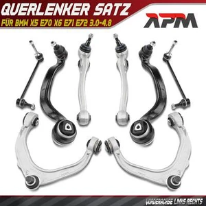 8x Kit Bras de Suspension avant Gauche Droite pour BMW X5 E70 X6 E71 E72 3.0-4.8 - Bild 1 von 10