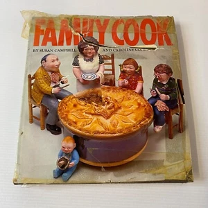 Family Cook by S. Campbell & C. Conran 1972 1st Ed. Macmillan Vintage Cookery HB - Picture 1 of 17