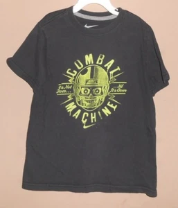 Boy's 'Nike' Size S - Black Short Sleeve Football 'Combat Machine' Shirt Top - Picture 1 of 3