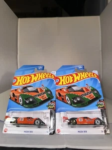 2024 Hot Wheels Mazda 787B (Orange Green) # 145/250 HW Race Day 7/10 L Case Pair - Picture 1 of 2