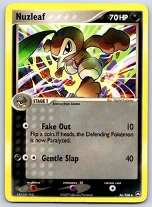 Nuzleaf - EX Power Keepers 36/108 Hajime Kusajima Pokemon Card HP - Picture 1 of 2
