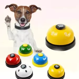 Pet Dog Training Bells Dog Feeding Calling Bell Doorbell Toilet Potty= - Picture 1 of 8