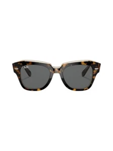 Sonnenbrille Marke Ray Ban Model State Street 2186 Farbe Havanna Hell - Bild 1 von 2
