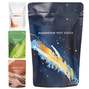 Organic Mushroom Hot Chocolate Organic Sleepy Cocoa Mushroom Chocolate 220g - Foto 1 di 14