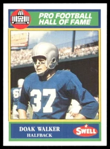 1990 Swell Pro Football Hall of Fame - Doak Walker #137 - Picture 1 of 2