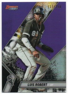 2019 Bowman's Best Purple Refractors Veteran Rookie Top Prospects /250 Pick Any