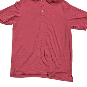 Tommy Bahama polo size medium burgundy - Picture 1 of 4