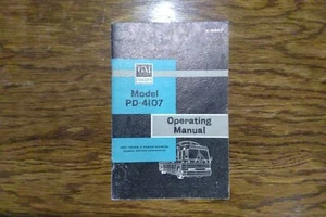1966 General Motors GM Coach Driver Operating Manual PD-4107 Bus - Picture 1 of 3