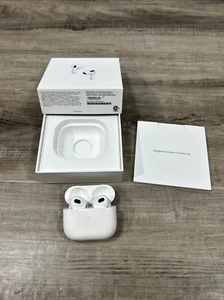 Apple AirPods 3rd Generation w/ MagSafe Case these were rarely used excell Cond! - Picture 1 of 11