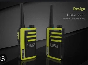 Kenwood UBZ-LJ9SET Coppia Ricetrasmittenti Pmr 446 - Zdjęcie 1 z 2