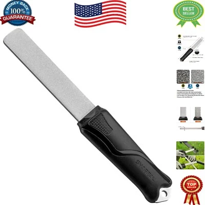 Afilador de cuchillos profesional de diamante de doble grano con guía de ángulo - grano 325/1200 Foto 1 de 4