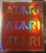 Vintage Atari Holographic Stickers 2000