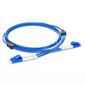 300M LC UPC auf LC UPC Duplex PVC 9/125 Singlemode Panzer LWL Patch -9767 - Bild 1 von 1