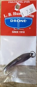 L B Huntington Drone Spoon # 00 New Mustard Hook - Picture 1 of 1