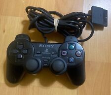Sony PlayStation 2 PS2 Dual Shock Analog Controller Black SCPH-10100