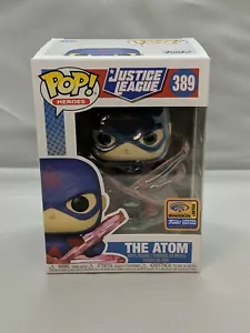 Funko POP! Pegatina oficial de The Atom DC 389 Justice League WONDERCON 2021 - Imagen 1 de 9