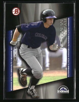 Ryan McMahon 2014 Bowman Draft #BSB-RM  Baseball Card - Image 1 of 2