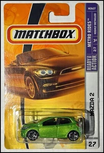 Matchbox verde Mazda 2 #27 - Imagen 1 de 1
