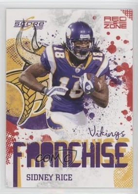 2010 Score Franchise Red Zone /100 Sidney Rice #3 - Image 1 of 2