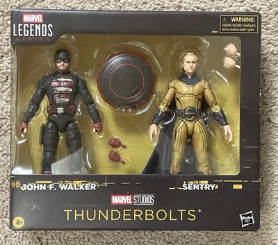 Marvel Legends Thunderbolts 6” Figures-John F. Walker & Sentry - Image 1 of 4