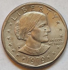1979-D Susan B. Anthony Dollar FREE SHIPPING - Picture 1 of 13