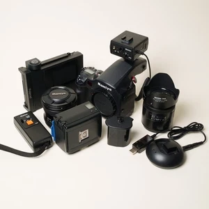 Mamiya 645 AFDIII Medium Format Film Camera, 35mm & 45mm Lenses + Extras - Picture 1 of 20