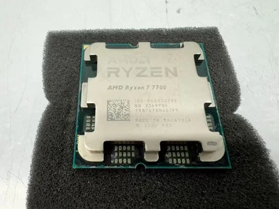 AMD Ryzen 7 7700 8 núcleos, 16 hilos (COMO ESTÁ PARA PIEZAS, NO FUNCIONA) Foto 1 de 2