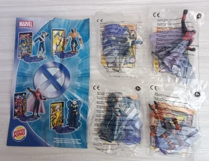 Burger King Marvel X Herren Komplettset 4 Stück mit Lebensmittelbeutel - Bild 1 von 3
