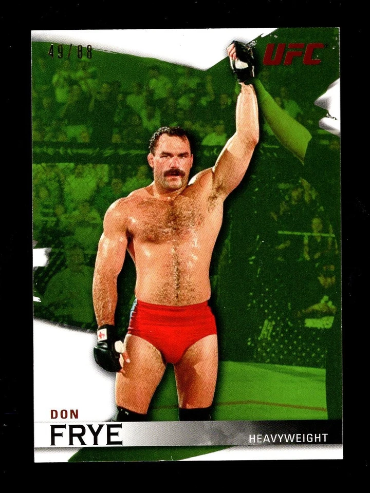 2010 TOPPS KNOCKOUT UFC GREEN #10 DON FRYE RC 49/88 - Image 1 of 1
